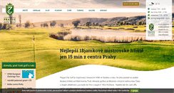 Desktop Screenshot of praguecitygolf.cz
